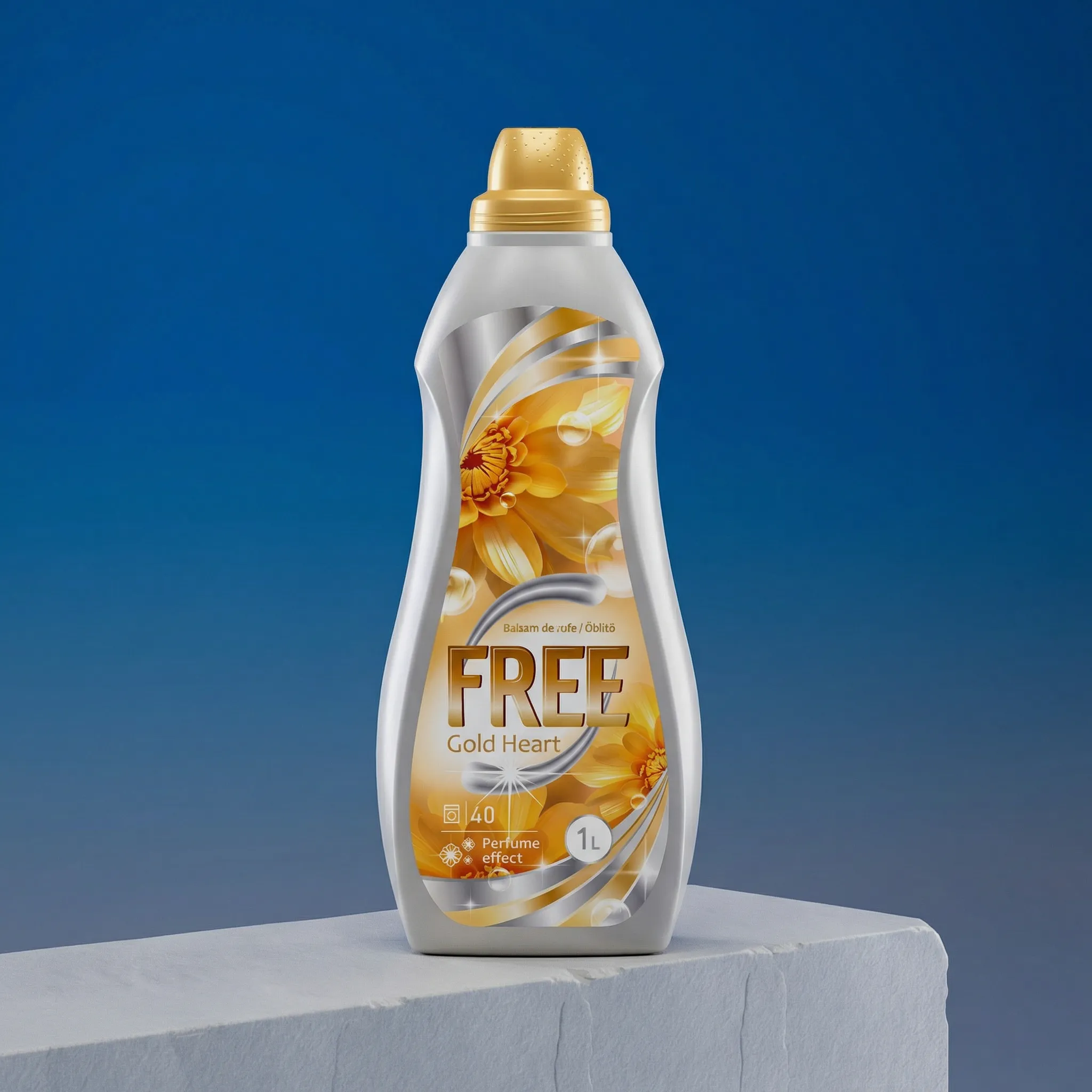 Balsam de rufe FREE – Gold Heart – 1L (40 spălări)