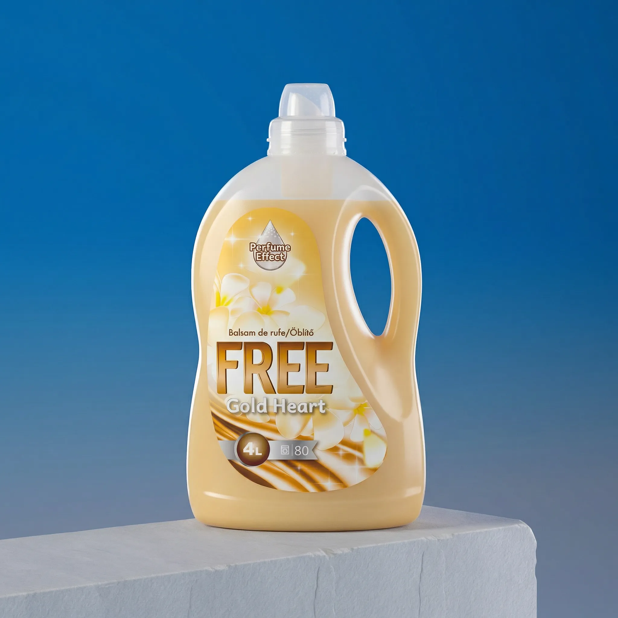 Balsam de rufe FREE – Gold Heart – 4L (160 spălări)