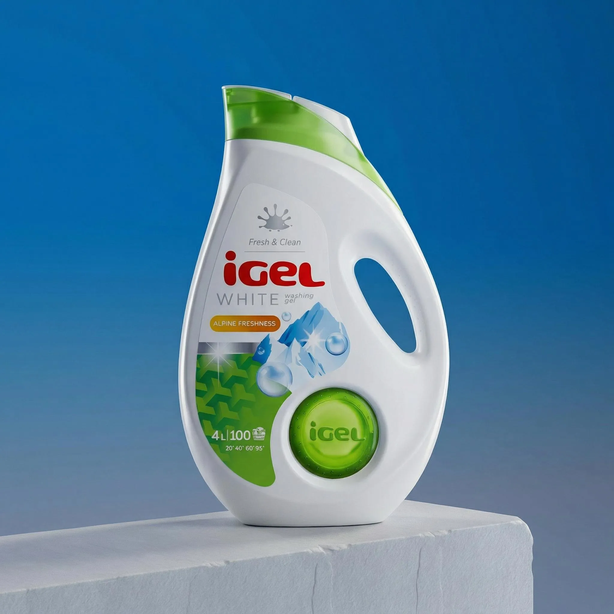 Detergent lichid rufe IGEL – White – 4L