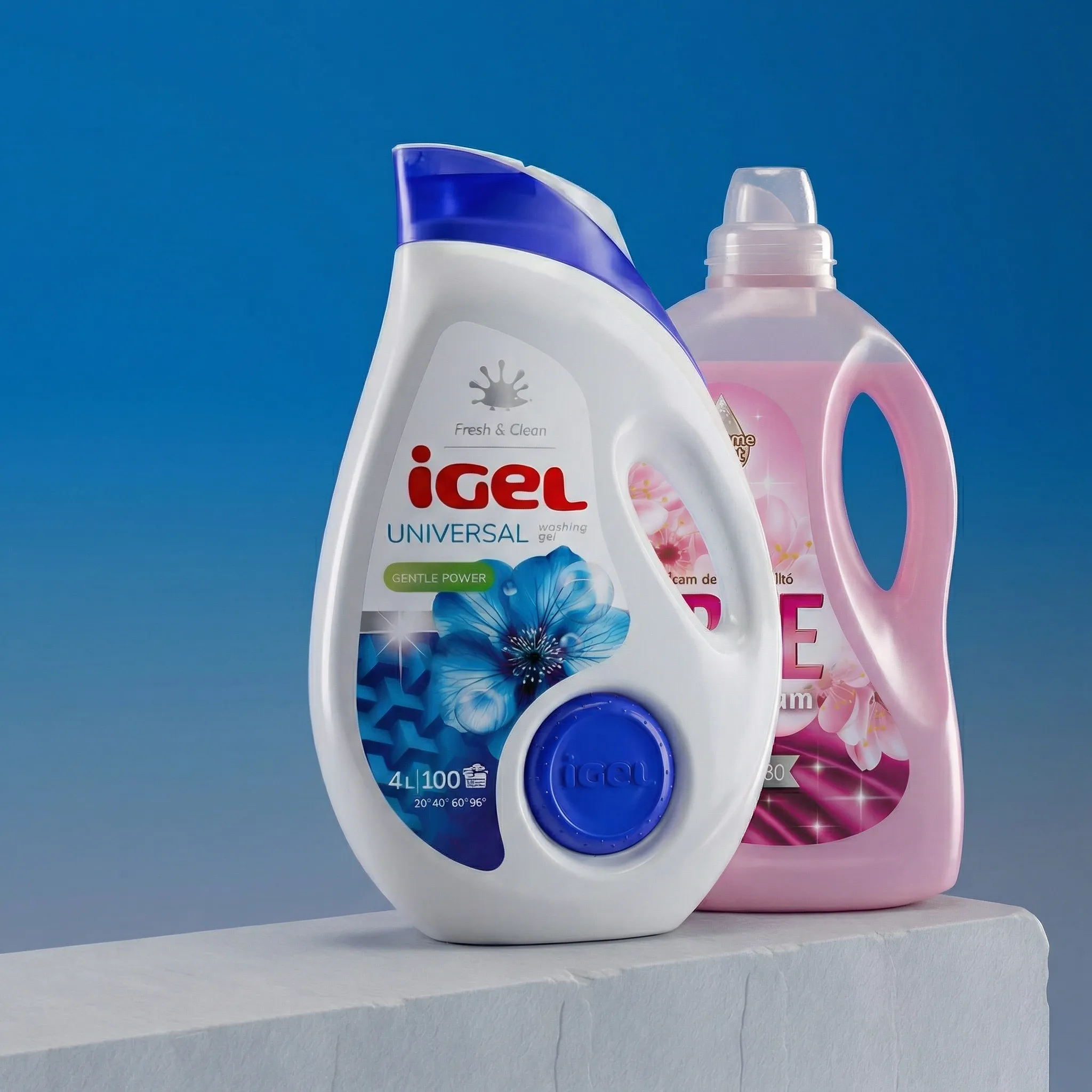 Pachet Fresh Pink Duo – Detergent 4L + Balsam