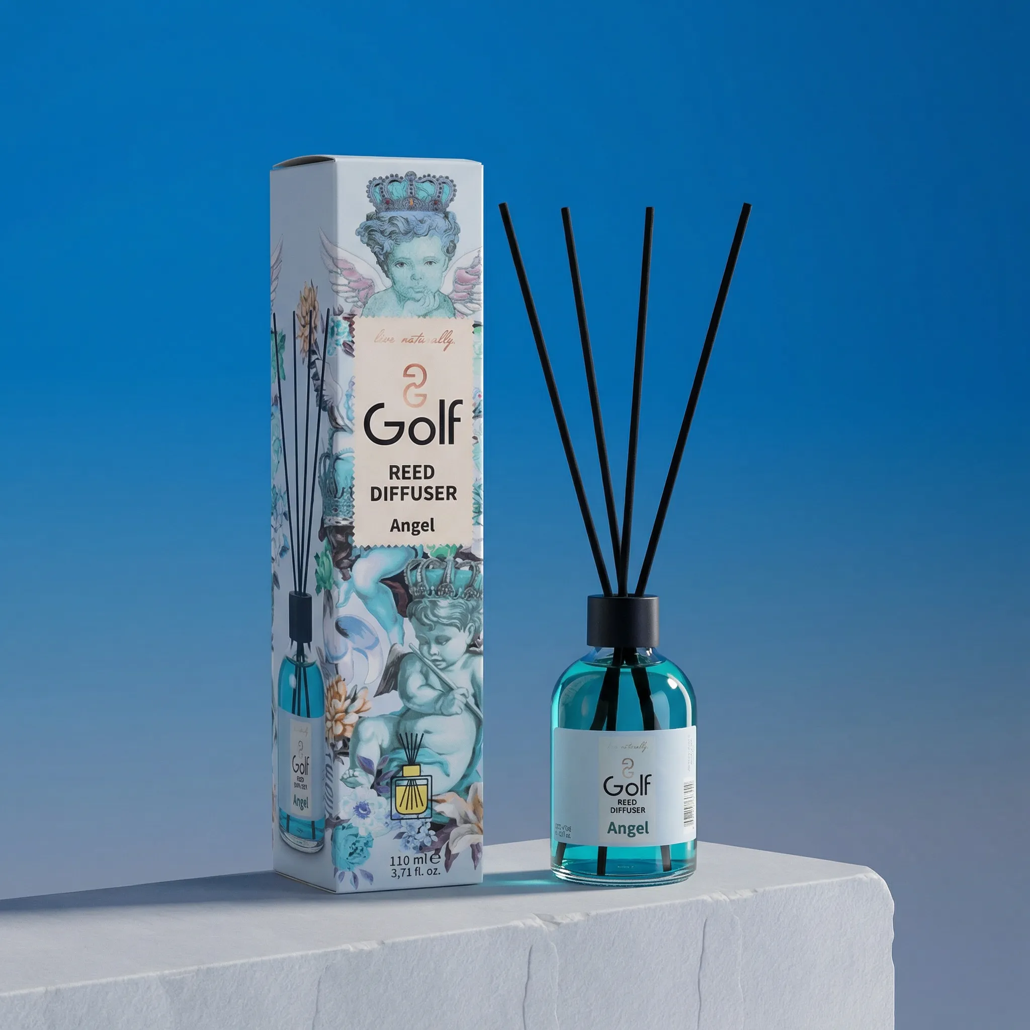 Difuzor cu bețișoare GOLF – Angel – 110 ml