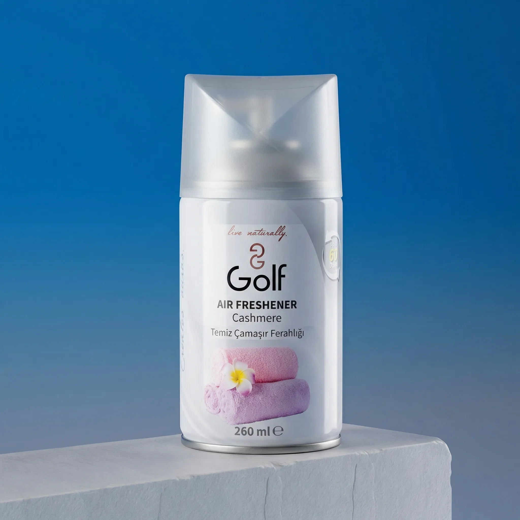 Odorizant spray GOLF – Cashmere – 260 ml