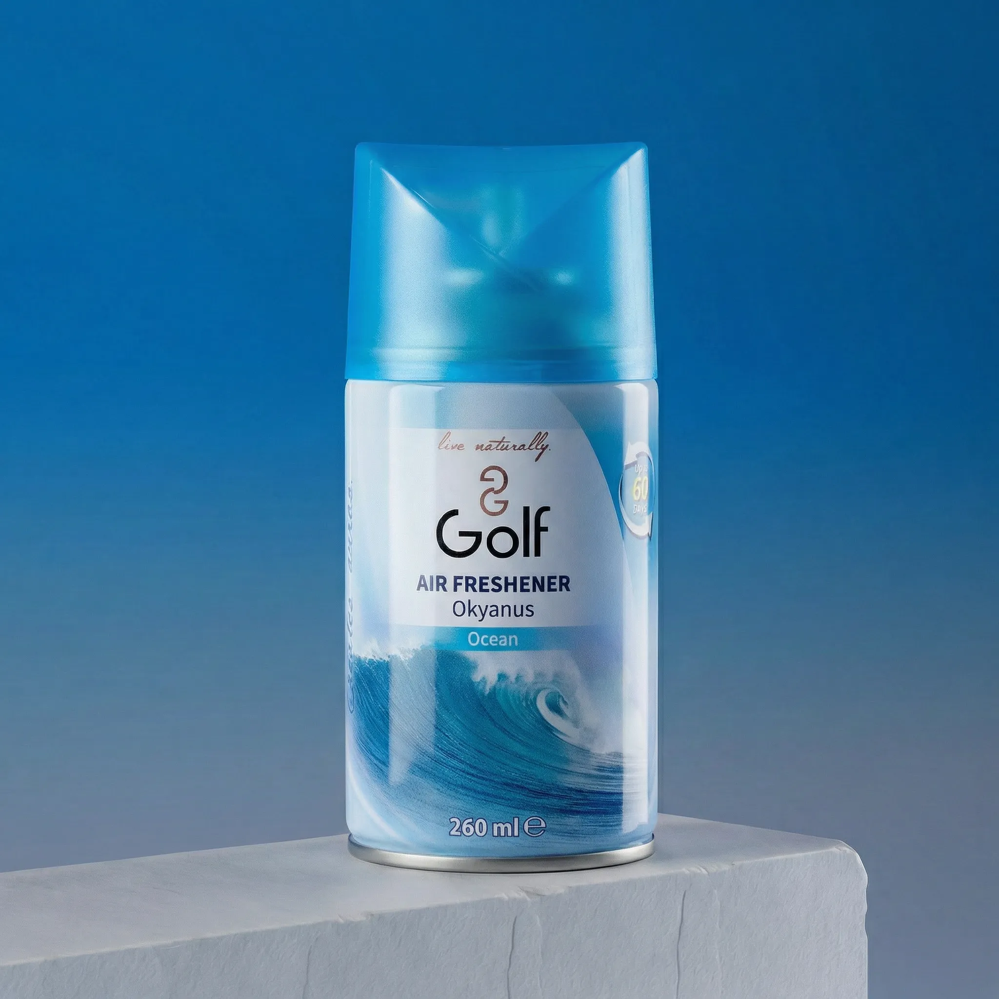 Odorizant spray GOLF – Ocean – 260 ml