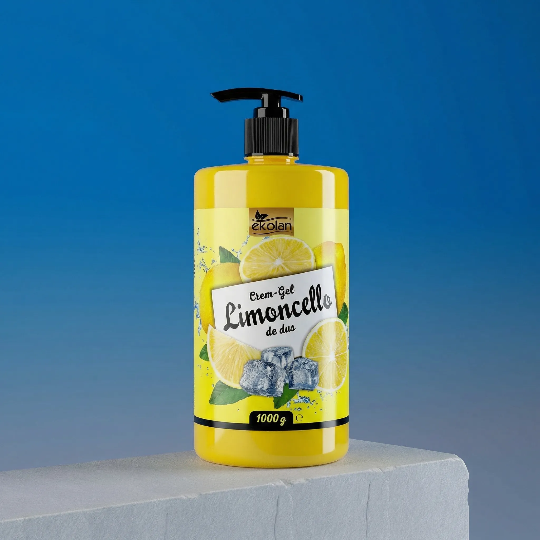 Gel de duș EKOLAN – Limoncello – 1L