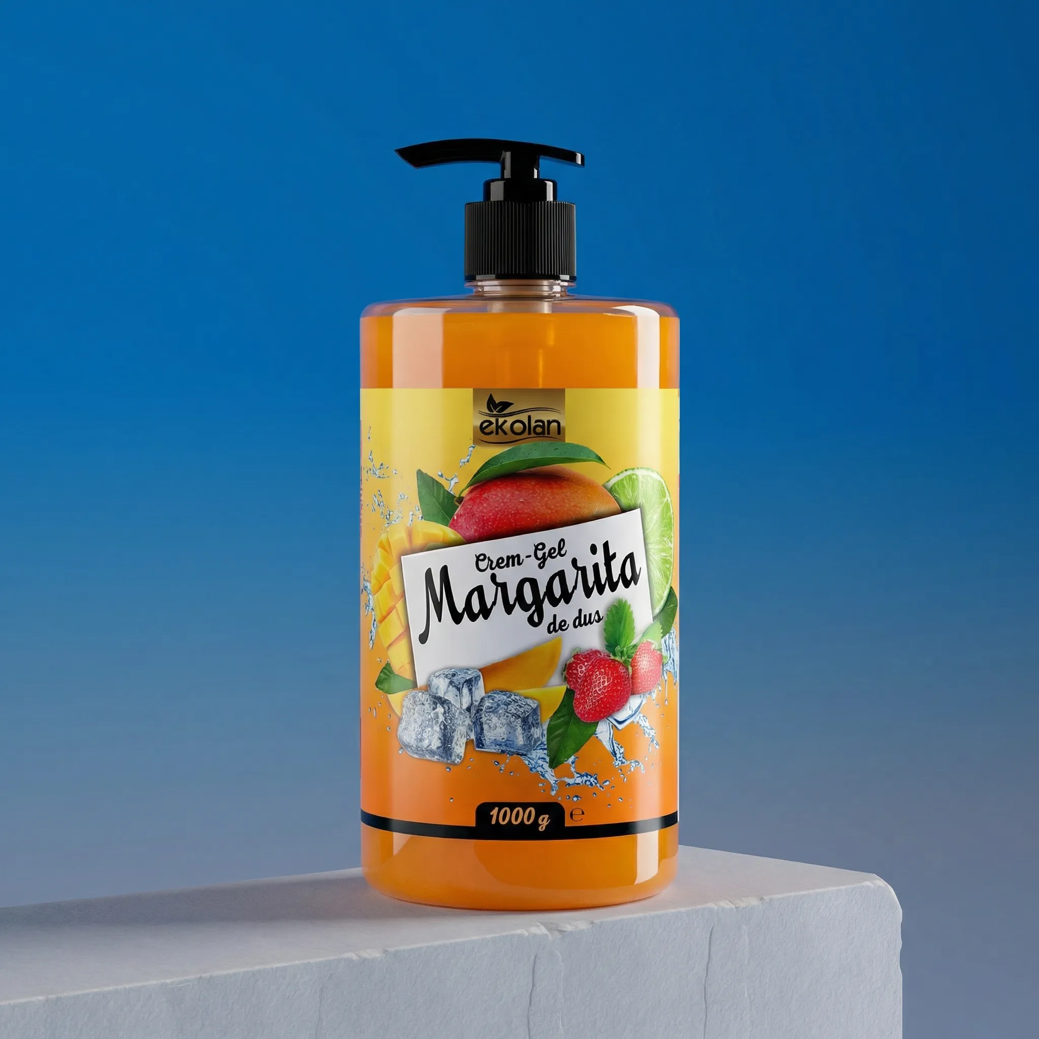 Gel de duș EKOLAN – Margarita – 1L