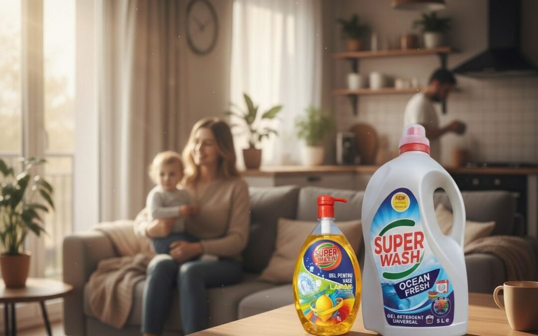 De ce este mai avantajos să cumperi un pachet de detergenți în loc de produse separate?